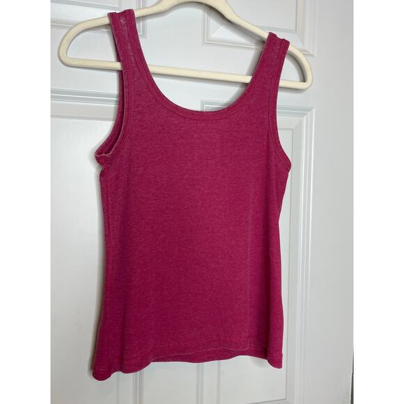 Chaser NEW Henley Snap Tank in Sangria Pink XS Sleeveless - Picture 3 of 7